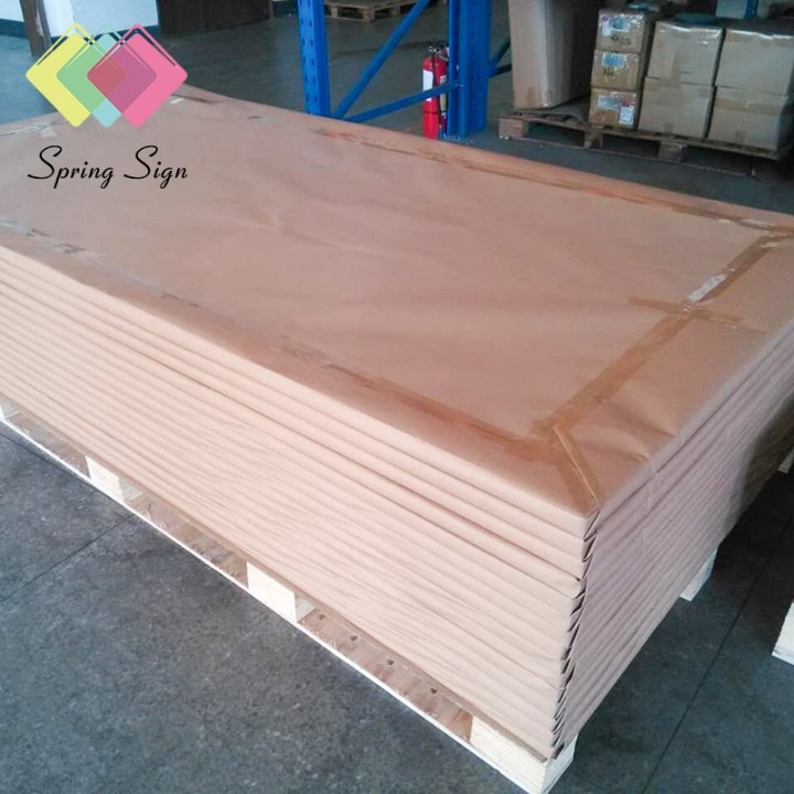 rose gold acrylic mirror sheet packing